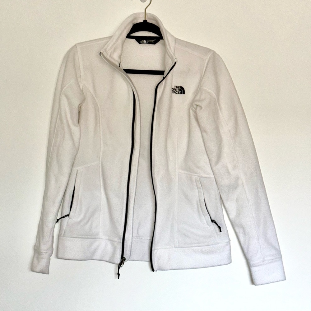 The North Face Women's White Fleece Jacket